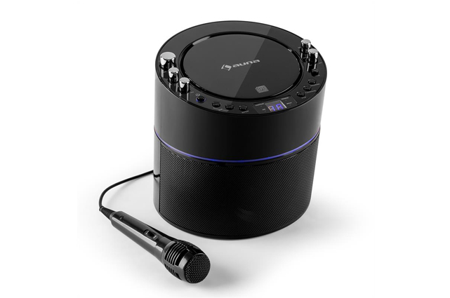 Die neue Auna KS-1 Starlet Karaokeanlage besticht durch flexible Anschlussmöglichkeiten, vielseitige Karaoke-Features und ein modernes Design.