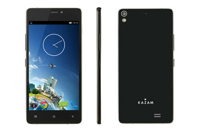 Kazam präsentiert mit dem Tornado 348 das weltweit dünnste Smartphone.