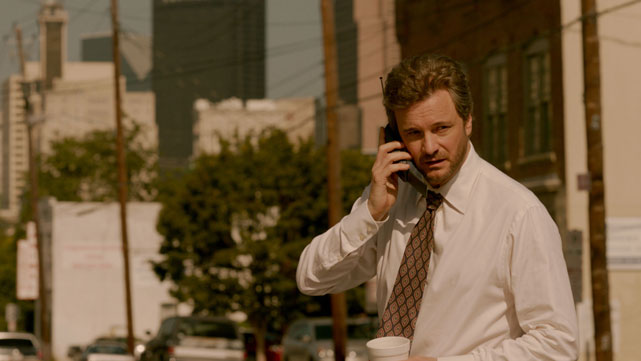 Der private Ermittler Ron Lax (Colin Firth) hat Zweifel an der Schuld der Verurteilten und ermittelt auf eigene Faust. (© Universum Film)