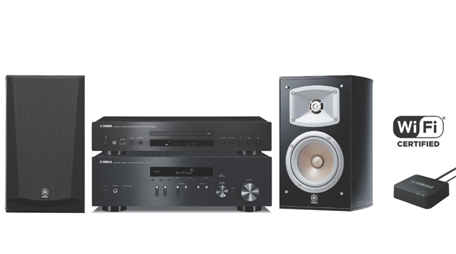 Mit dem HiFi-Paket 301 WA stellt Yamaha CD-Player, Netzwerk-Receiver und Lautsprecher zu einem attraktiven Bundle zusammen.