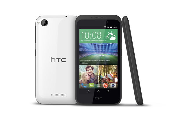 Das Einsteigermodell Desire 320 von HTC bietet alles, was ein Smartphone ausmacht, darunter ultraschnelle Prozessorleistung, HTC BlinkFeed und Video-Highlights.