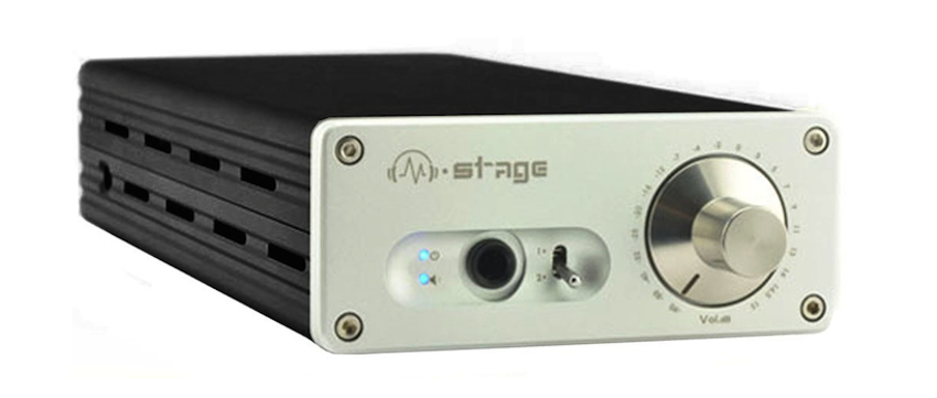Der kompakte Matrix Audio M-Stage HPA-2 USB ist ein kombinierter Kopfhörerverstärker und DAC.
