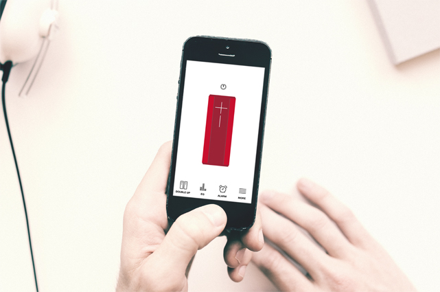 Mit der neuen UE Boom App von Ultimate Ears lassen sich die preisgekrönten mobilen Lautsprecher UE Boom und UE Megaboom von jedem Mobilgerät aus bequem steuern.