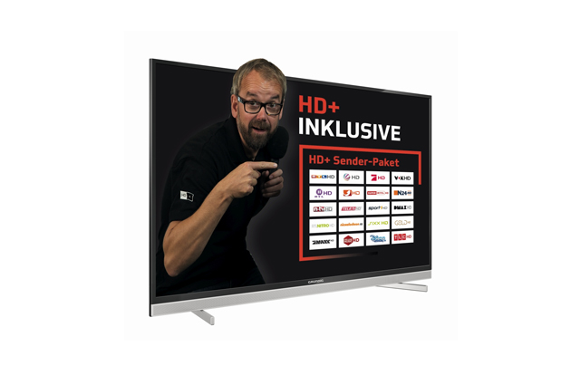 Mit dem Aktions-TV 55 VLX 8590 HD von Grundig und HD+ werden Inhalte erst so richtig scharf. (© Grundig Intermedia GmbH)