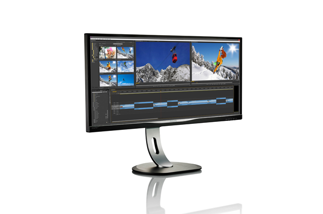 Der 86 cm (34“) große BDM3470UP bietet dank seiner Quad-HD-Auflösung ein fantastisches Seherlebnis bei besonders lebendigen Grafiken und Bildern.