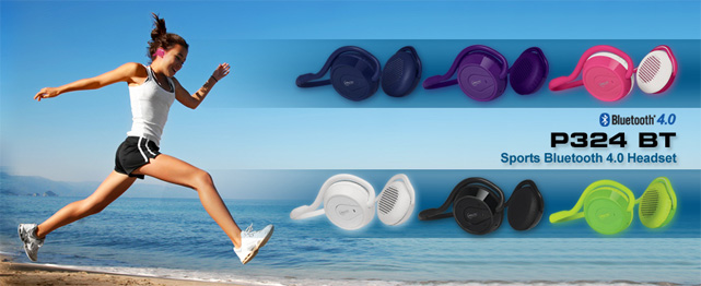 Ohne Kompromisse macht das Sport Bluetooth-Headset alles mit und lässt ultimative Bewegungsfreiheit.