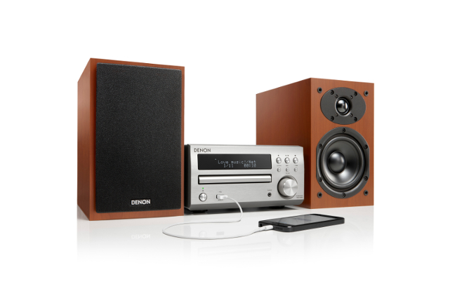 Denon präsentiert mit der D-M40 eine neue Ausführung von Europas beliebtestem Mikro-HiFi-System seiner Preisklasse.