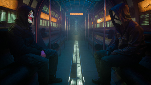 Extrem gut umgesetzt und mit starker Bildqualität gesegnet sind die Szenen im eigentlich virtuellen Underground. (© Sony Pictures)