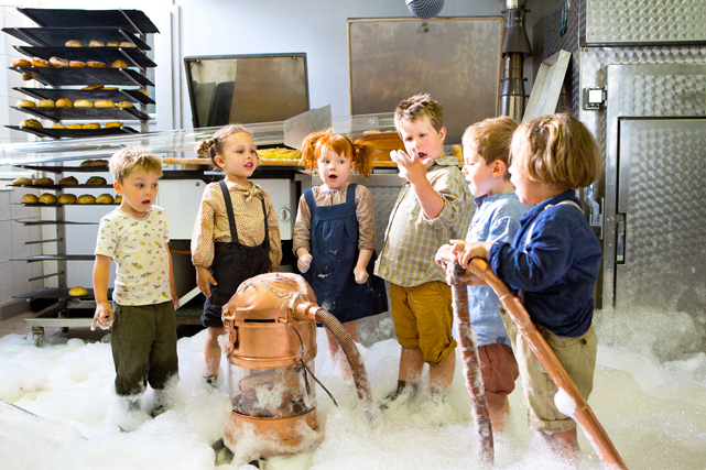 Die Kinder von Bollersdorf haben schnell die Rotznasen voll von den lästigen Warentestern. (© Lighthouse Home Entertainment)