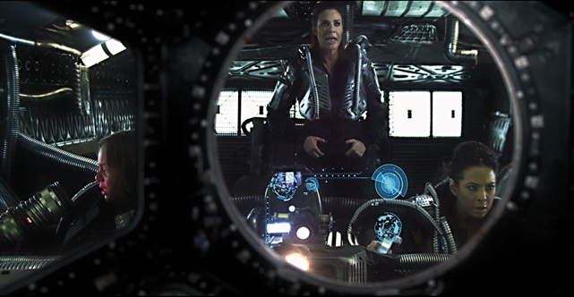 An Bord des Raumschiffs Starship One kommt es zu Spannungen in der Crew. (© EuroVideo Medien GmbH)