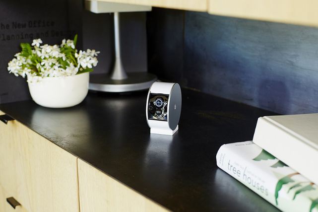 Die Myfox Security Camera liefert neben der HD-Bildqualität einen großen Sichtwinkel.