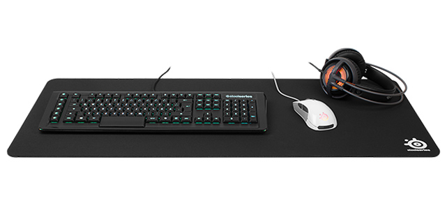 Durch seine extrem große Oberfläche bietet das QcK XXL völlige Bewegungsfreiheit für ein professionelles Gaming-Erlebnis.
