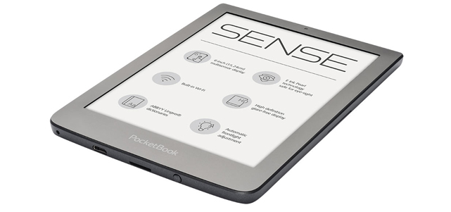 Der PocketBook Sense stellt seine Vordergrundbeleuchtung automatisch auf die für die Augen des Anwenders angenehmste Helligkeit ein.