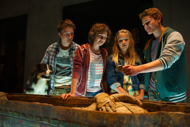 Die Fünf Freunde erleben in der mystischen Welt der Pharaonen ein neues, turbulentes Abenteuer. (© Constantin Film)