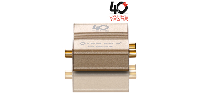 Mit dem DAC Edition 40 feiert ein ultrakompakter, hochklassiger D/A-Wandler seine Premiere auf der IFA.