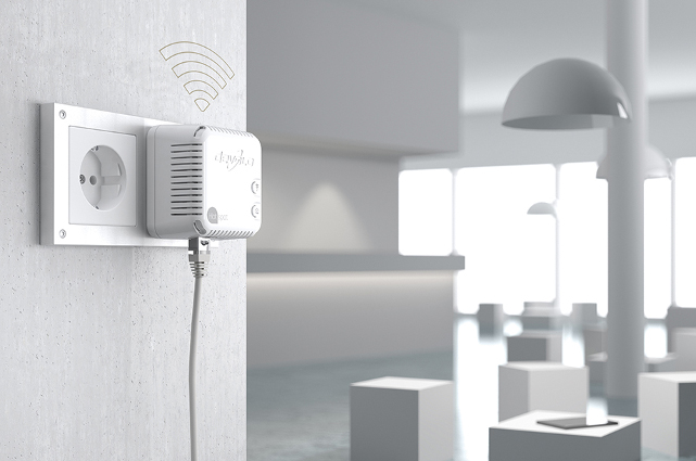 Der dLAN Hotspot von devolo kombiniert einen leistungsstarken Wireless Access Point mit einem umfangreichen Servicepaket für Hotspot-Betreiber.