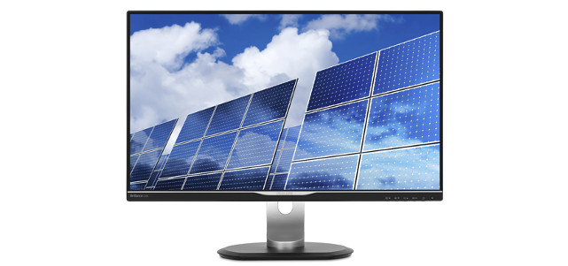 Der Philips 258B6QJEB bietet kristallklare Bilder auf einem kompakten Bildschirm.