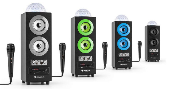 Mit dem DiscoStar 2.1-Bluetooth Lautsprecher bringt auna einen echten Musik-, Party- und Karaoke-Allrounder auf den Markt.