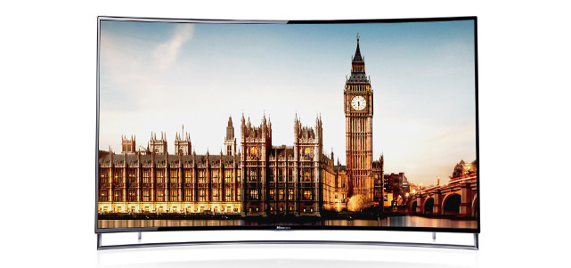 Hisense beeindruckt vor allem mit großformatigen 4K-UHD-Fernsehern.