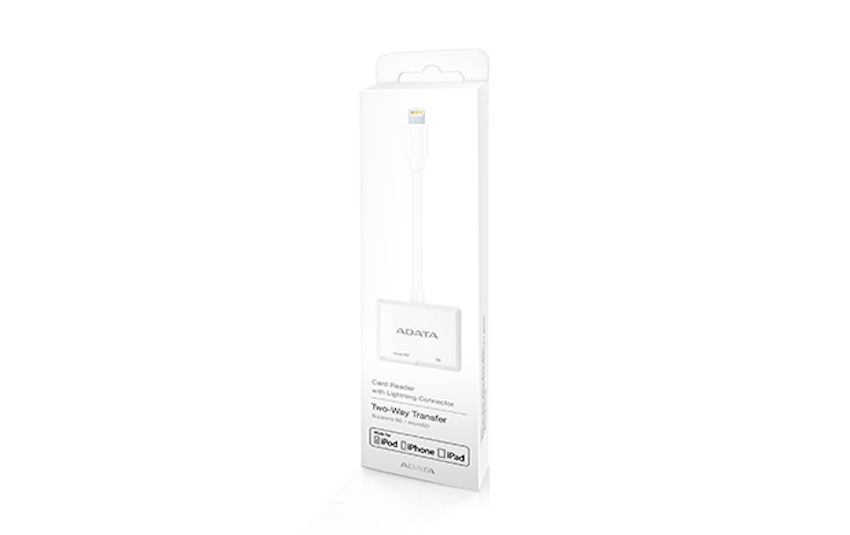 Adapter mit SD- und microSD Steckplatz und einer Zwei-Wege Datenübertragung