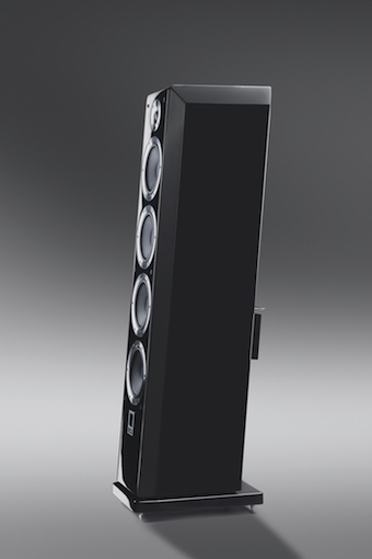 Das Gehäuse ist für exzellente Resonanzarmut aus sich gegenseitig stabilisierenden MDF-Platten gefertigt und im Inneren durch Streben verstärkt