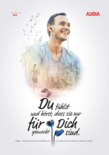 Die AUDIA AKUSTIK GMBH präsentierte jüngst seine Neuentwicklung aus dem Bereich Im-Ohr-Kopfhörer