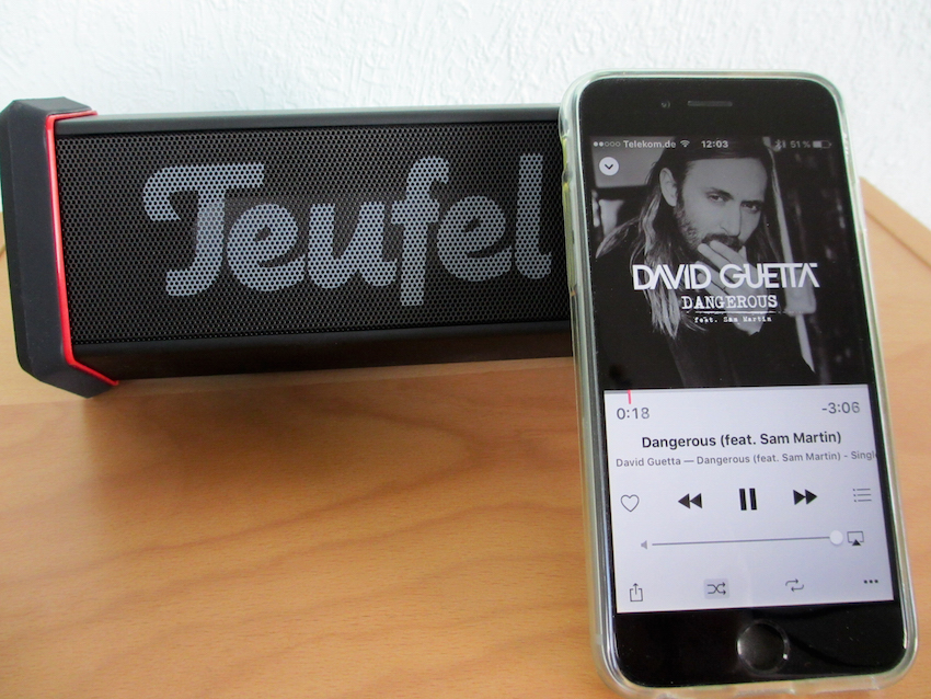 In unserem Test paarten wir den Teufel mit einem iPhone.