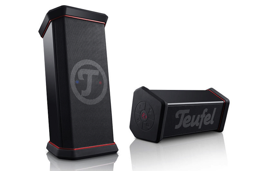 Der Teufel Rockster XS lässt sich aufrecht stehend, wie auch in liegender Position betreiben.