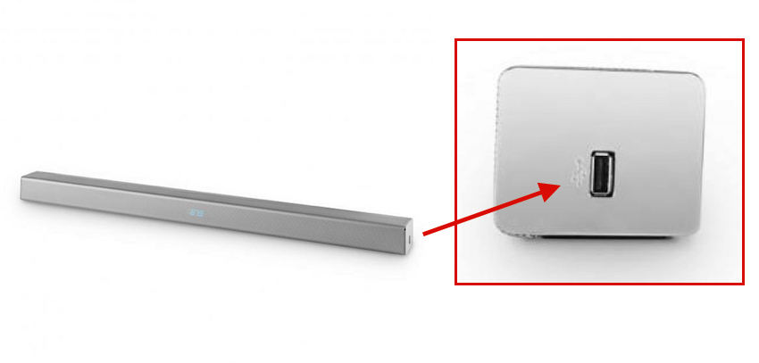 Besagter USB-Port befindet sich in der rechen Seitenwand und ist somit jederzeit frei zugänglich.