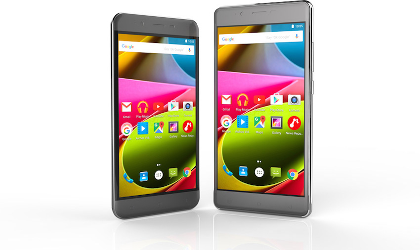 Bei den neuen 4G/LTE Smartphones der Cobalt-Produktlinie sind Front- und Rückseite farbig gehalten