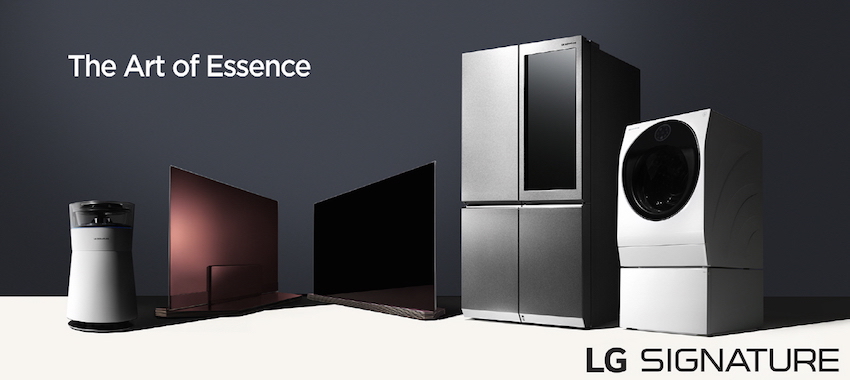Die Philosophie der LG Signature Produktfamilie steht für Klarheit und Raffinesse und stellt die Essenz der Produkte in den Mittelpunkt