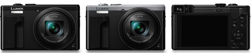 Die LUMIX TZ81 ist ab Februar 2016 in Schwarz oder Silber-Schwarz erhältlich