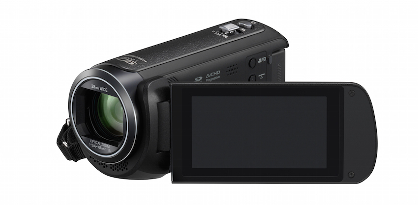 Der HC-W580 filmt über eine drehbare Zweitkamera am Touch-LCD sogar simultan in unterschiedliche Richtungen.