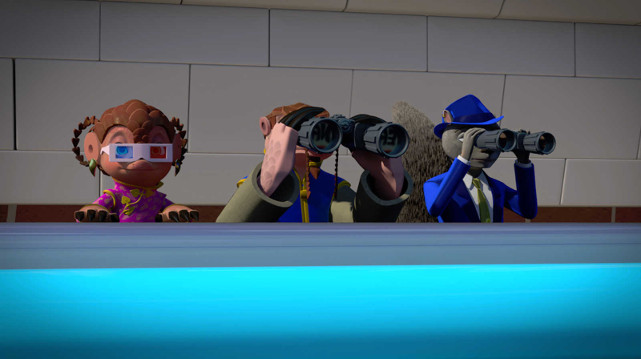 Das clevere Eichhörnchen Frankie startet eine heikle Mission. (© Splendid Film)