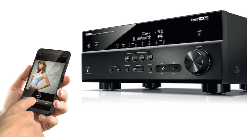 Kompliziert war gestern – die Yamaha MusicCast Mehrkanal-Receiver lassen sich ganz einfach über die mitgelieferte Systemfernbedienung mit ihrem intuitiven Tastenlayout steuern