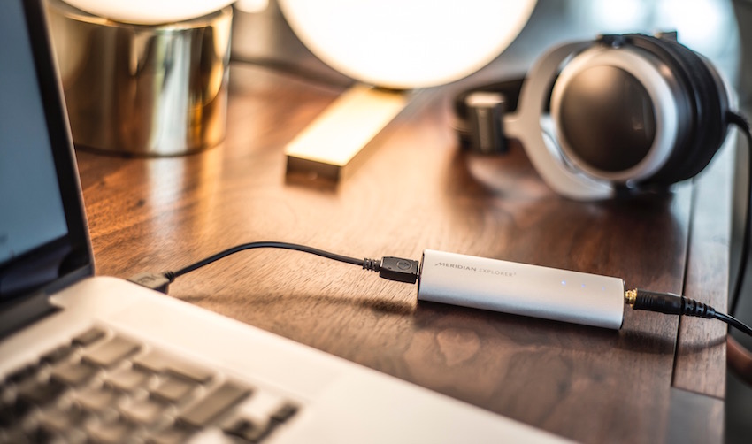 Kleines Gerät, große Wirkung. Der Meridian Explorer2 macht Laptop und Co zum Highend-Audioplayer.