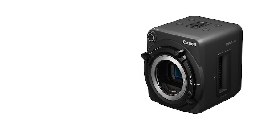 Die Kamera verfügt über ein Canon EF Bajonett mit Cinema Lock und ermöglicht den Einsatz einer großen Auswahl kompatibler Canon EF, EF-S und Cine-Servo Objektive