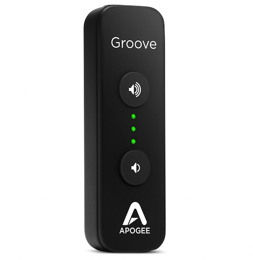 Der Apogee Groove bringt als Kopfhörerverstärker und DAC diese Aufnahmetechnik in ein kompaktes Format.