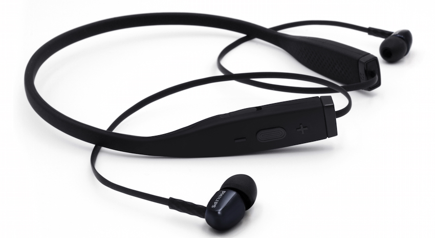 Ein kurzer Sprint zur U-Bahn oder um das Taxi zu erwischen: die Philips Bluetooth Kopfhörer SHB5950 bieten Ausdauer und dank Nackenbügel in jeder Situation den optimalen Halt.