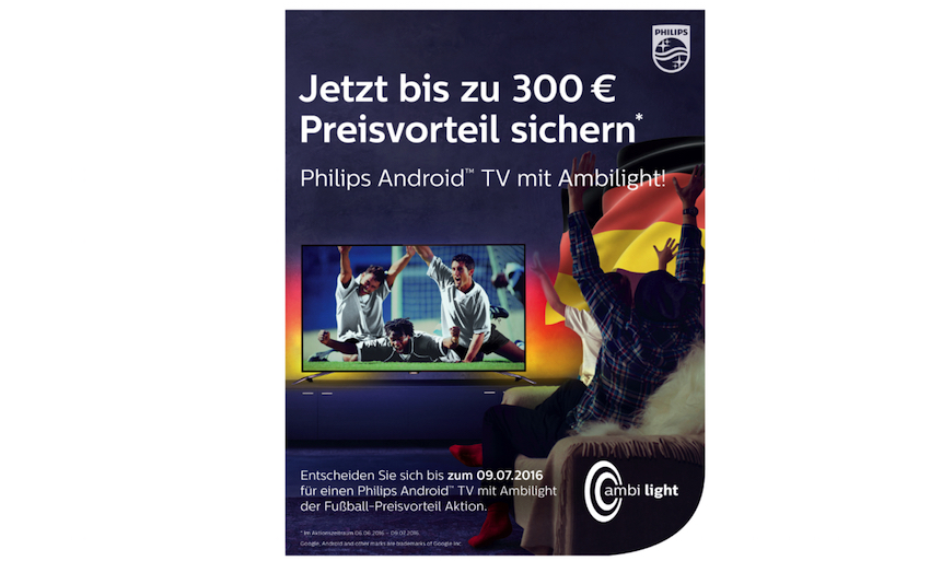 Bei insgesamt 22 verschiedenen Geräten aus den beliebten Serien Philips 7000 und 6000 wird Käufern bereits beim Kauf im Ladengeschäft direkt an der Kasse ein Preisvorteil von bis zu 300 Euro gutgeschrieben.