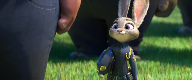 Polizistin Judy Hopps muss sich in Zoomania beweisen. (© Walt Disney)