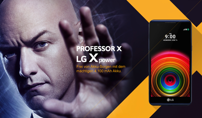 Für das X Power stand Professor X Pate. Es richtet sich an Nutzer mit besonders großem Energiehunger, denen der 4.100 mAh Akku im 7,9 mm dünnen Gehäuse besonders gefallen wird.