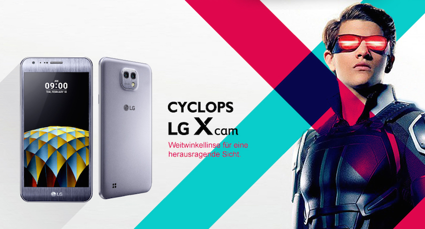 Die Zusammenarbeit rund um „X-Men: Apocalypse“ soll Konsumenten ansprechen, welche die speziellen Fähigkeiten und das schöne Design der LG X Produktfamilie zu schätzen wissen