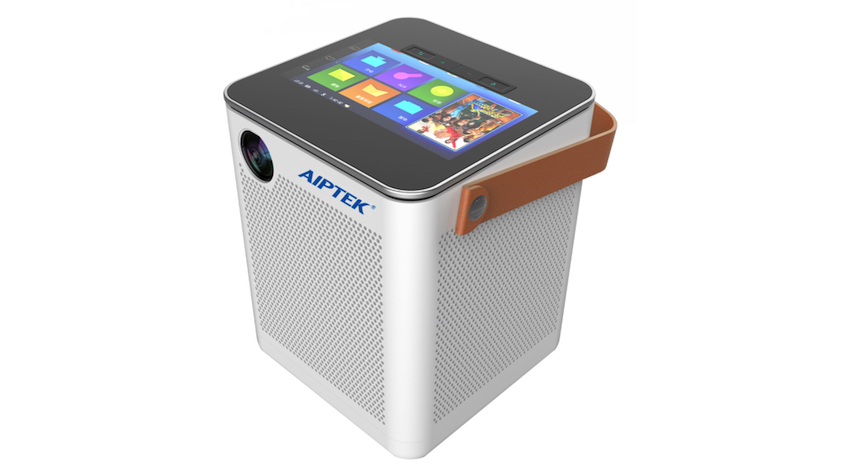 Aiptek zeigt P800 – den ersten HD-Projektor mit integriertem 360° Soundsystem und leistungsstarkem Android-Tablet