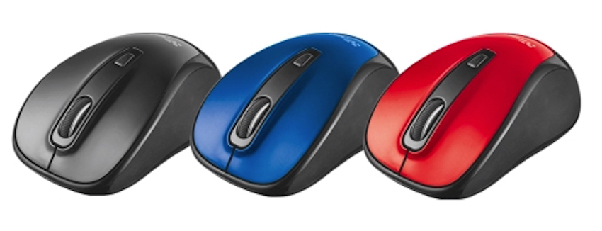 Trust hat eine neue Xani Bluetooth-Maus entwickelt, die Ihnen all diese Vorteile bietet. Die Maus ist für Links- und Rechtshänder konzipiert und verfügt über eine Funkreichweite von 10 m.