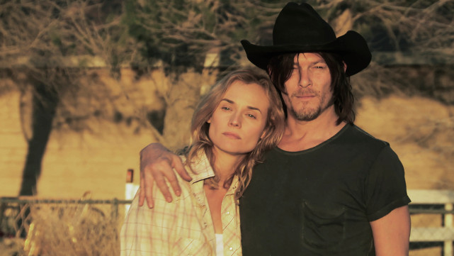 Romy (Diane Kruger) fühlt sich zum ersten Mal seit langer Zeit frei, als sie den rauen, einzelgängerischen Ranger Diego (Norman Reedus) trifft. (©Alamode Film/Nathalie Durand)