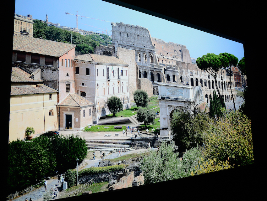 Diese Fotoaufnahme aus dem Forum in Rom bietet zahllose Dinge, die es zu entdecken gilt. Foto: Michael B. Rehders (Originalaufnahme)