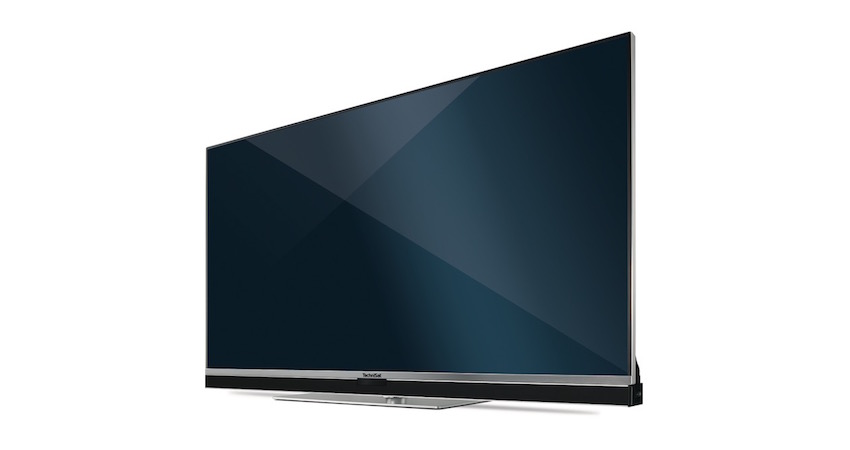 Bei dem TECHNIMEDIA UHD+ SL wurden die Stereo-Lautsprecher des TechniSat DELUXE SOUND 2.1 Systems direkt auf die Zuschauer nach vorne gerichtet und in einer eleganten Soundbar verbaut
