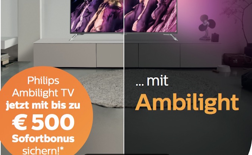 Ab heute gibt es für fünf besonders populäre UHD-Modelle aus den Serien 7101 und 7601 einen Sofortbonus von bis zu 500 Euro, der bereits beim Kauf an der Kasse gutgeschrieben wird