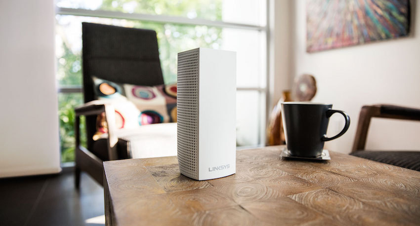 Linksys kombiniert erstmals die technischen Vorteile von drei WLAN-Funkeinheiten mit einem maschenartigen System, um Breitband-Internetgeschwindigkeiten zu 100 Prozent bis in die Randbereiche des Netzwerks bereitzustellen.